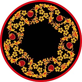印花矢量圖 優(yōu)雅植物 玫瑰花 色彩 黑色 免費素材