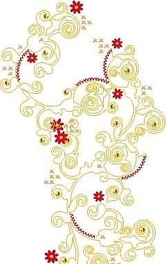 印花矢量圖 色彩 黃色 抽象 免費素材