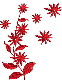 繡花 成熟優(yōu)雅女裝 植物 花 免費素材