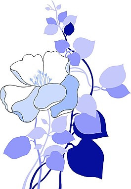 印花矢量圖 優(yōu)雅植物 毛衫印花 優(yōu)雅植物 色彩 免費素材