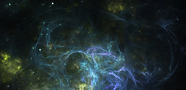夢幻顏色煙霧科幻背景