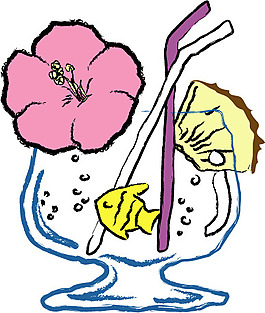 印花矢量圖 動(dòng)物 魚 色彩 紅色 免費(fèi)素材
