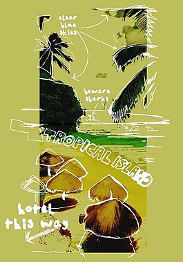 位圖 文字 英文 樹 色彩 免費(fèi)素材