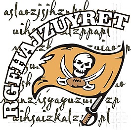 印花矢量圖 文字 英文 色彩 綠色 免費素材