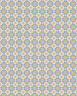 彩色雪花紋背景