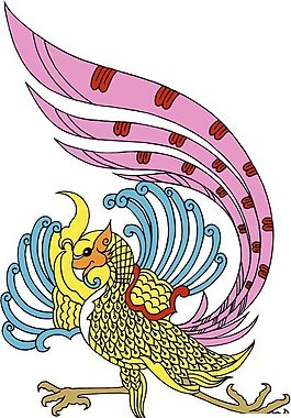 位圖 動(dòng)物 鳥(niǎo)類 鳳凰 色彩 免費(fèi)素材