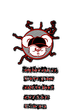 印花矢量圖 文字 英文 動物 色彩 免費素材