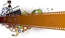 電影主題矢量圖片免費下載