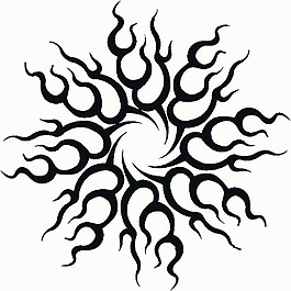 位圖 花紋 色彩 黑白色 位圖 免費(fèi)素材