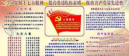 學習十七大精神展板圖片