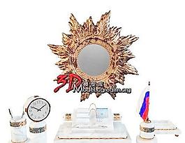 小裝飾品 豪華鏡子 旗幟 時(shí)鐘 日歷 筆筒 筆 decorative 047