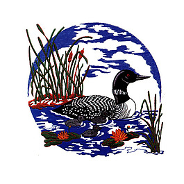 繡花 動(dòng)物 鴨子 色彩 藍(lán)色 免費(fèi)素材