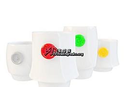小装饰品 个性水杯 纽扣装饰 杯子 decorative 034