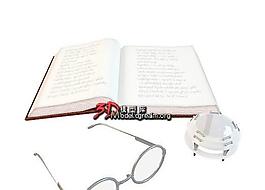小裝飾品 考古書 放大鏡 眼鏡 decorative 018