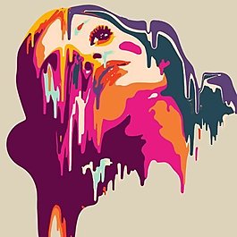 位圖 色彩 人物 女人 灰色 免費(fèi)素材
