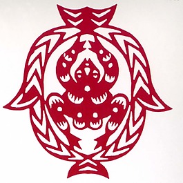 位图 剪纸 民族 窗花 动物 免费素材
