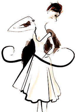 位圖 色彩 插畫 人物 女人 免費(fèi)素材