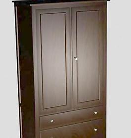 黑木衣櫥 Black Wood Closet