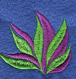 繡花 葉子 家紡 免費(fèi)素材
