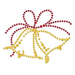 燙鉆 鈴鐺 蝴蝶結(jié) 免費素材