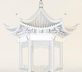 China Arbor Sun house 公園涼亭
