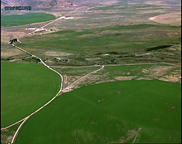 綠色田園地形實拍視頻