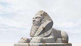 Classical Statues 獅身人面像雕像