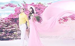 浪漫情人節(jié) 婚紗樣片圖片