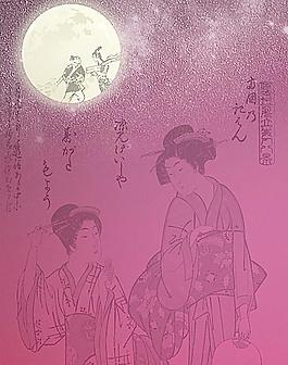 七夕海報(bào)素材圖片