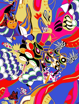 位圖 花紋 幾何花紋 免費素材