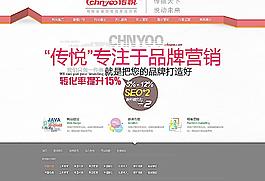 网络公司网站首页图片