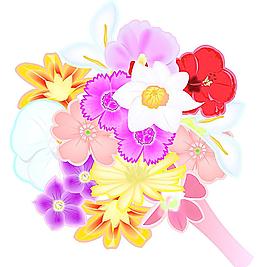 手捧花花球图片