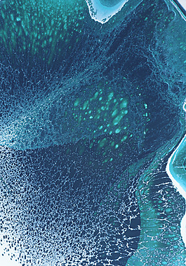 藍(lán)色水洞背景