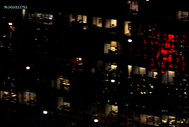 摩天大楼夜景