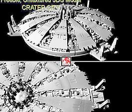 CRATER CITY 科幻城市（素模）