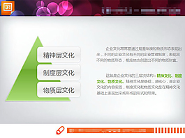 淡雅的綠色PPT