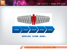3d立体箭头流程图