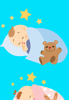 睡覺的嬰兒