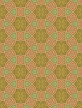 多邊形互套背景