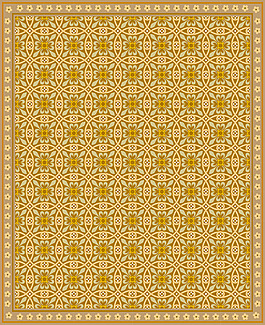 金色圓環互套背景