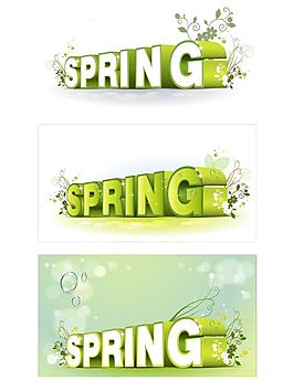 spring字體設(shè)計(jì)