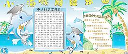 網(wǎng)絡(luò)上機(jī)房背景墻(轉(zhuǎn)曲).cdr圖片