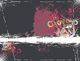 画花卉背景