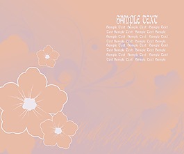 vinatge花卉背景