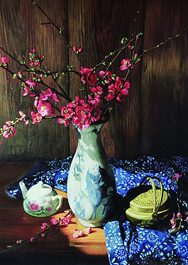美術作品花