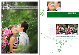 唯美浪漫婚紗模板