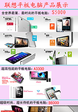 聯(lián)想平板電腦高清海報(bào)