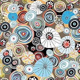 矢量圖 幾何圖形 螺旋紋 免費(fèi)素材