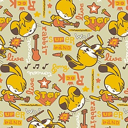 矢量圖 卡通動(dòng)物 兔子 免費(fèi)素材