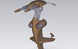 太空單人戰機 stap